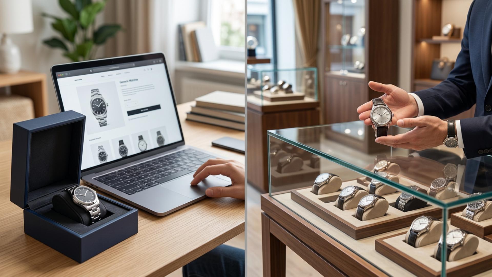 Benefits of Buying Watches from Online Stores vs Physical Shops